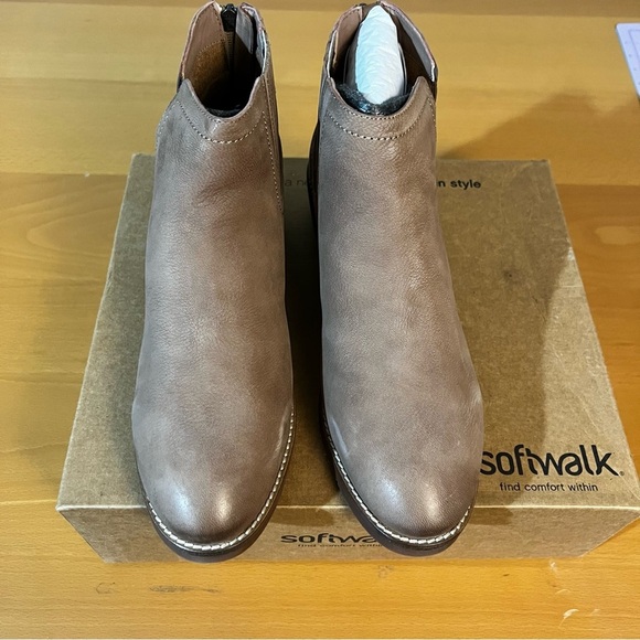 NIB Softwalk Leather Ramona Booties sz 9.5 - Picture 3 of 13